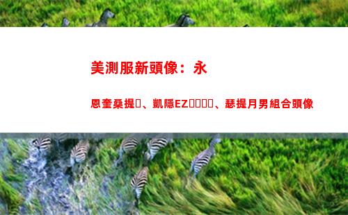 美測服新頭像：永恩奎桑提、凱隱EZ、瑟提月男組合頭像